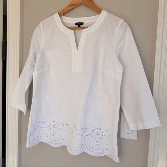 Talbots White Top - Picture 3 of 7